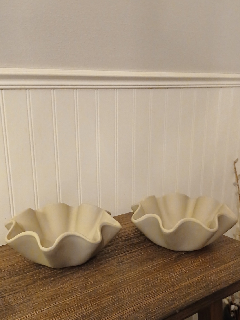 The Pampered Chef Torilla Taco Shell Stoneware For Making Taco Shell Bowls Set 2